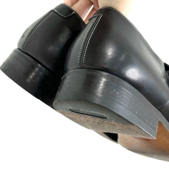 SANTONI $1350 Goodyear-Welt Green Double-Buckle Monk Strap - Picture 4 of 12